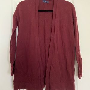 Burgundy Gap Cardigan